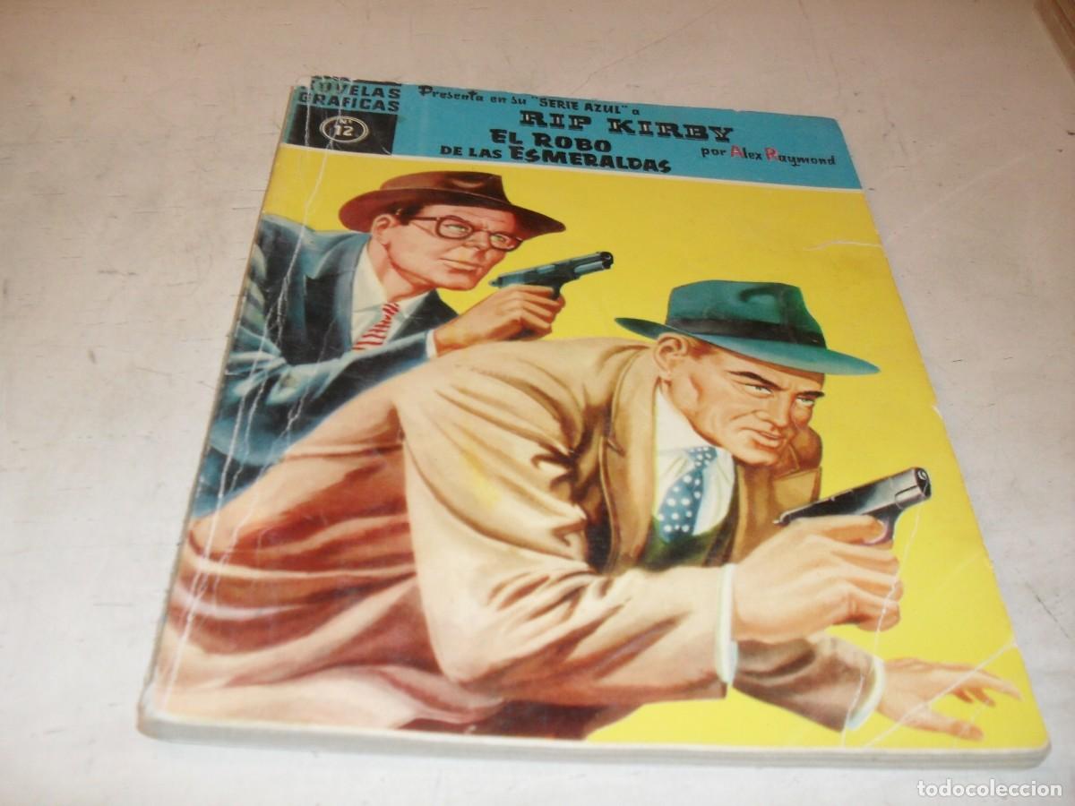 Tebeos: RIP KIRBY N&ordm; 12,EL ROBO DE LAS ESMERALDAS,DE ALEX RAYMOND,DE 48.DOLAR,1959
