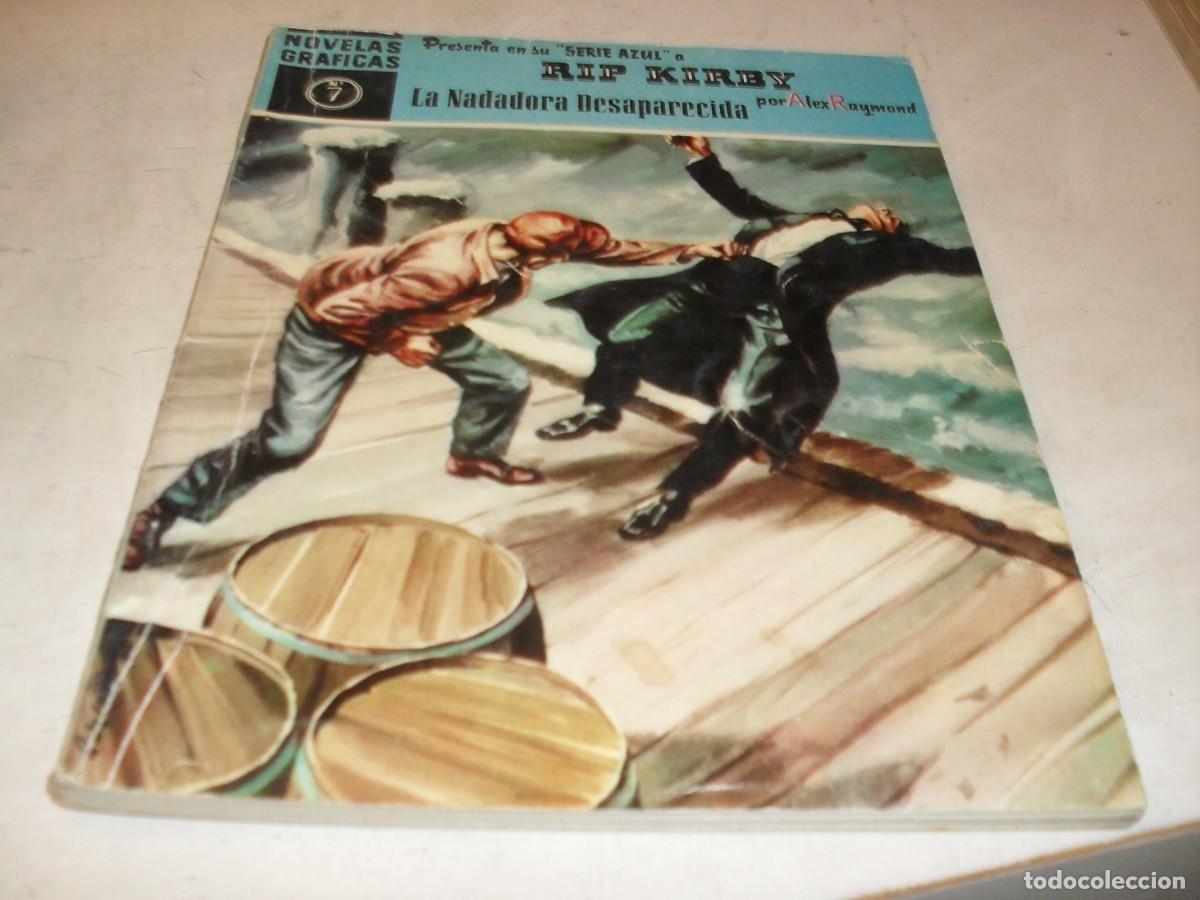 Tebeos: RIP KIRBY N&ordm; 7,LA NADADORA DESAPARECIDA,DE 48.DOLAR,1959