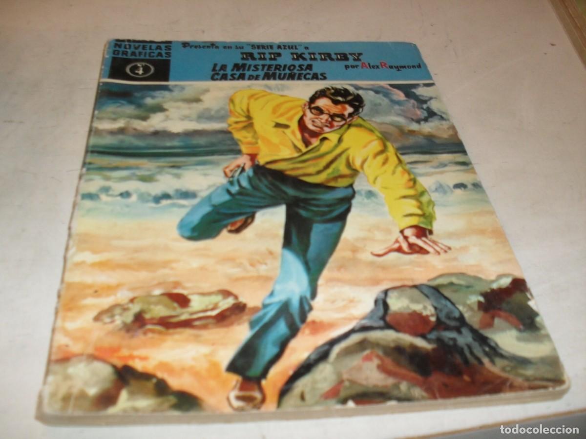 Tebeos: RIP KIRBY N&ordm; 4,PRIMEROS N&ordm;,LA MISTERIOSA CASA DE MU&Ntilde;ECAS,DE 48.DOLAR,1959