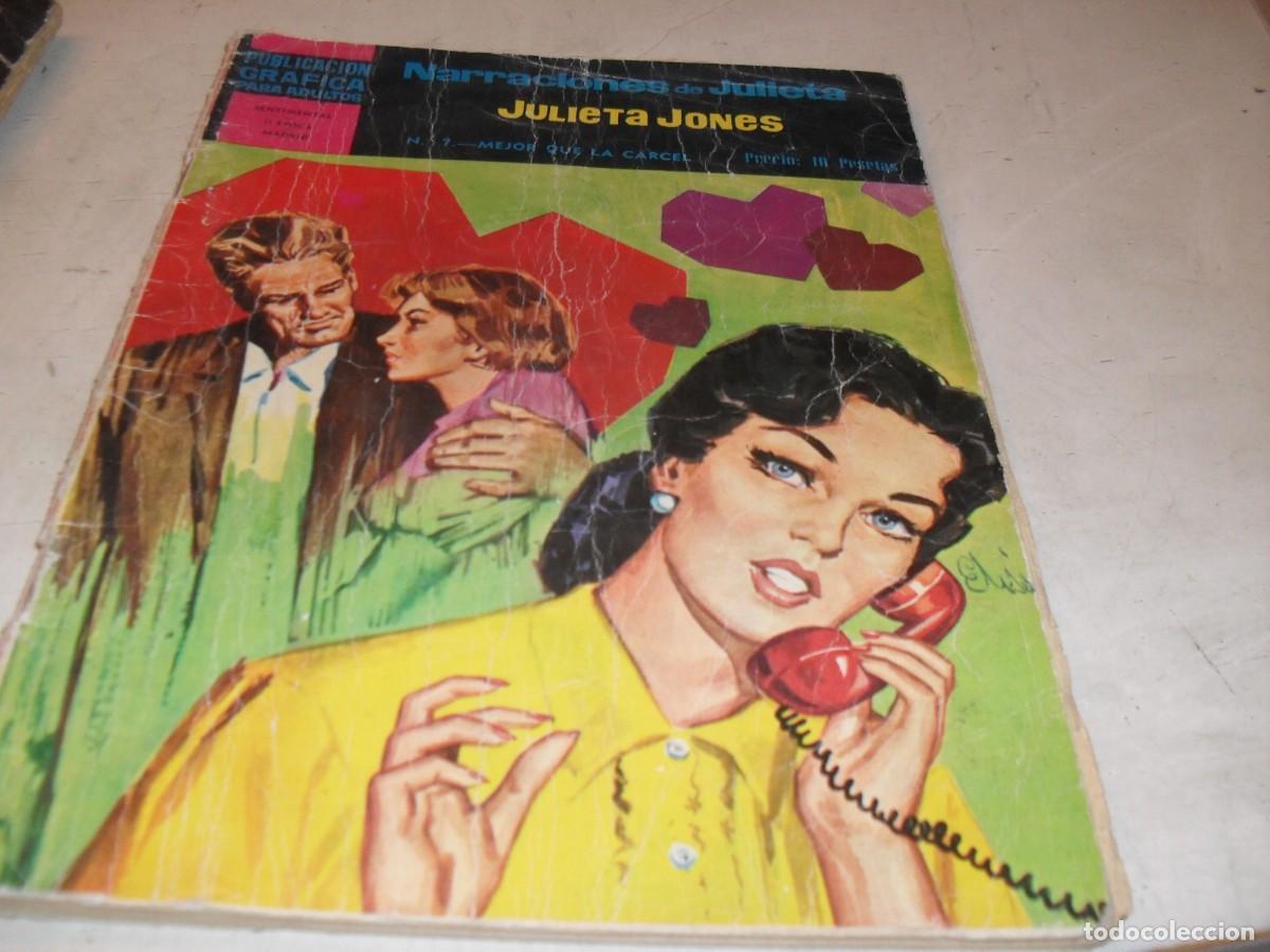 Tebeos: JULIETA JONES N&ordm; 7,MEJOR QUE LA CARCEL,DE 16.DOLAR,1966