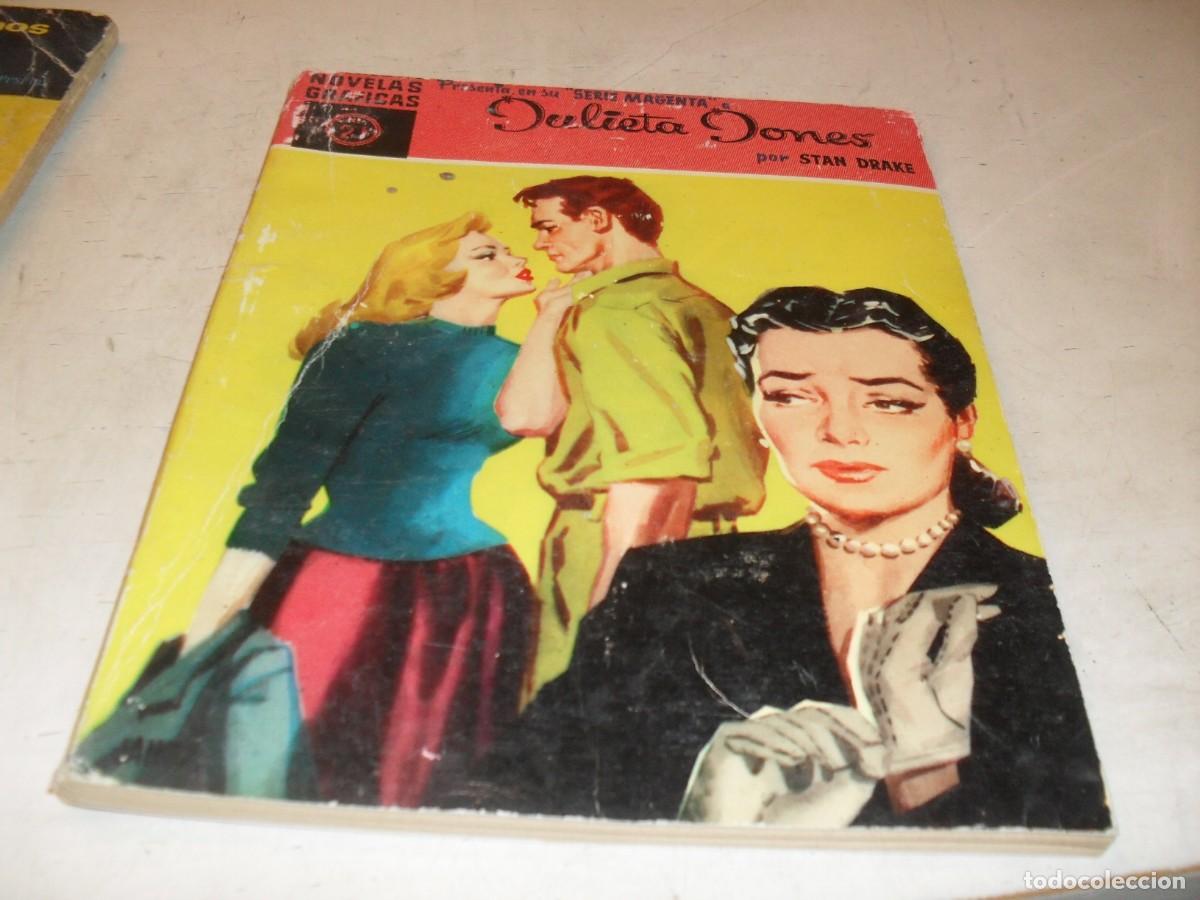 Tebeos: JULIETA JONES,SERIE MAGENTA,N&ordm; 21,DE 33,DE STAN DRAKE,DE 16.DOLAR,1959