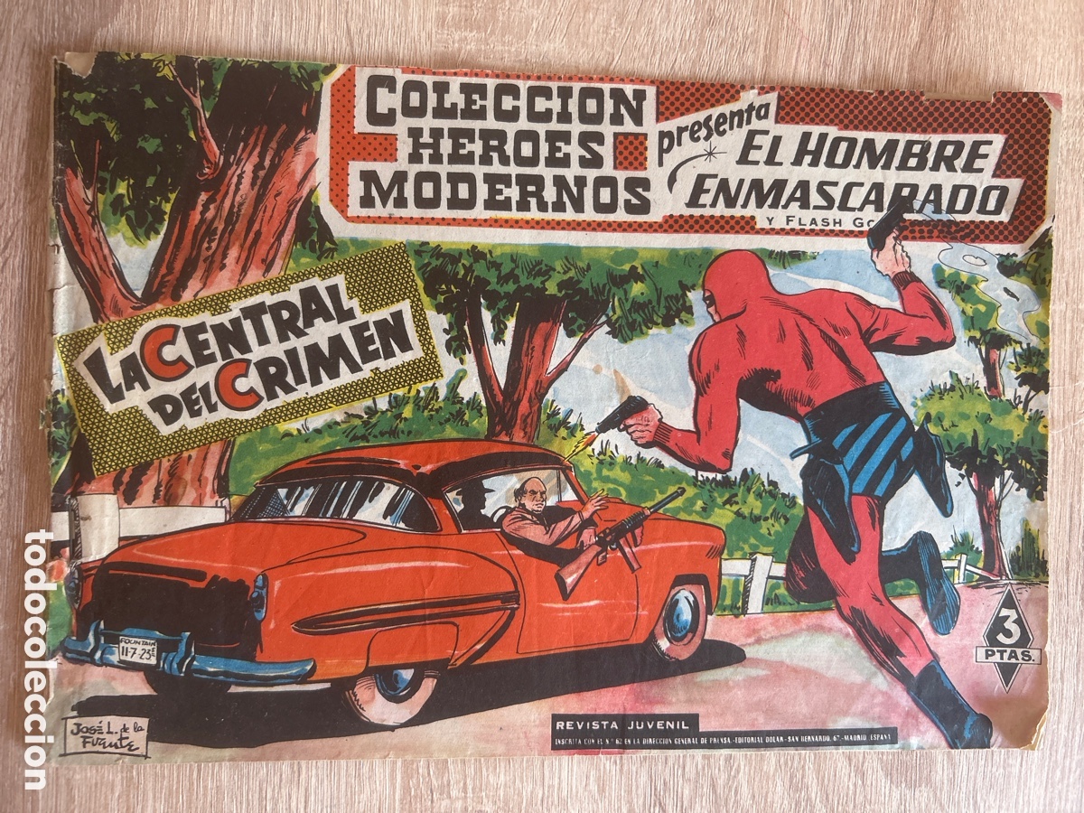 BDs: Colecci&oacute;n h&eacute;roes modernos el hombre enmascarado n&uacute;m 34