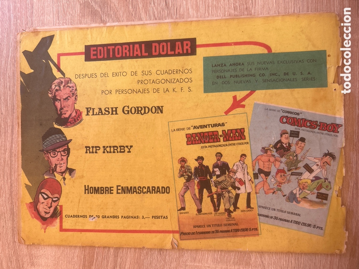 Tebeos: Colecci&oacute;n h&eacute;roes modernos flash Gordon n&uacute;m 15 - Foto 2