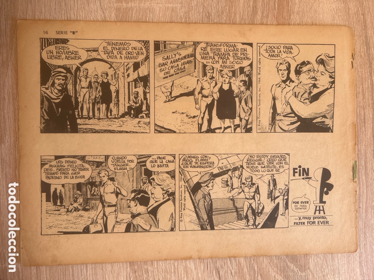 Tebeos: Colecci&oacute;n h&eacute;roes modernos flash Gordon n&uacute;m 16 - Foto 2