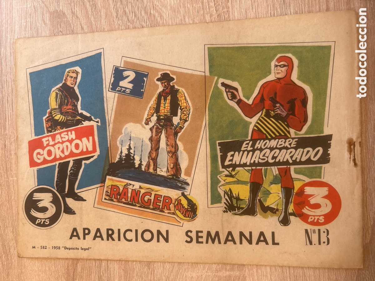Tebeos: Colecci&oacute;n h&eacute;roes modernos flash Gordon n&uacute;m 13 - Foto 2