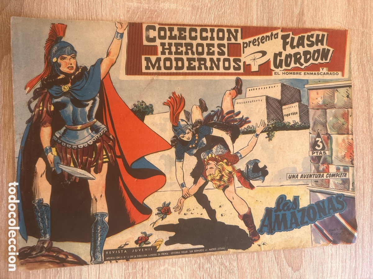 Comics: Colecci&oacute;n h&eacute;roes modernos flash Gordon n&uacute;m 13