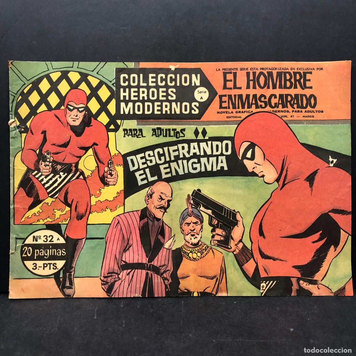 Tebeos: EL HOMBRE ENMASCARADO - BEN BOLT - N&ordm;32 - COLECCION HEROES MODERNOS PARA ADULTOS - ED. DOLAR / 1339