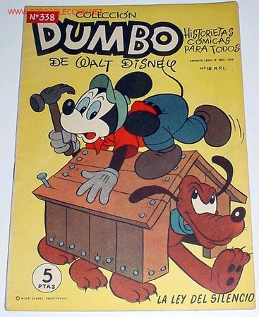 Tebeos: ANTIGUO TEBEO DUMBO N&ordm; 338 - 1960 - Foto 1