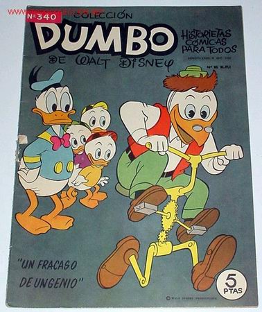 Tebeos: ANTIGUO TEBEO DUMBO N&ordm; 340 - 1960 - Foto 1