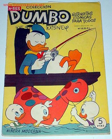 Tebeos: ANTIGUO TEBEO DUMBO N&ordm; 353 - 1960 - Foto 1