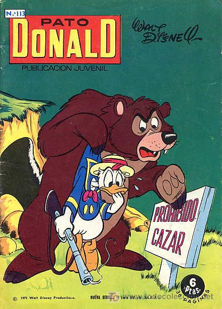 Tebeos: PATO DONALD n&ordm; 113 - ERSA 1971 - Foto 1