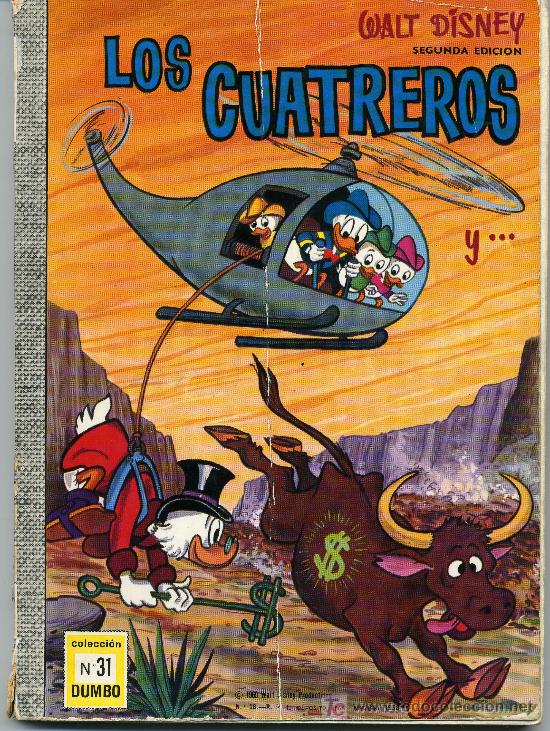 Tebeos: COLECCION DUMBO N&ordm; 31 - LOS CUATREROS - Foto 1