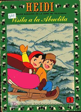 Tebeos: Comic Heidi, n&ordm; 3: Visita a la abuelita - Foto 1