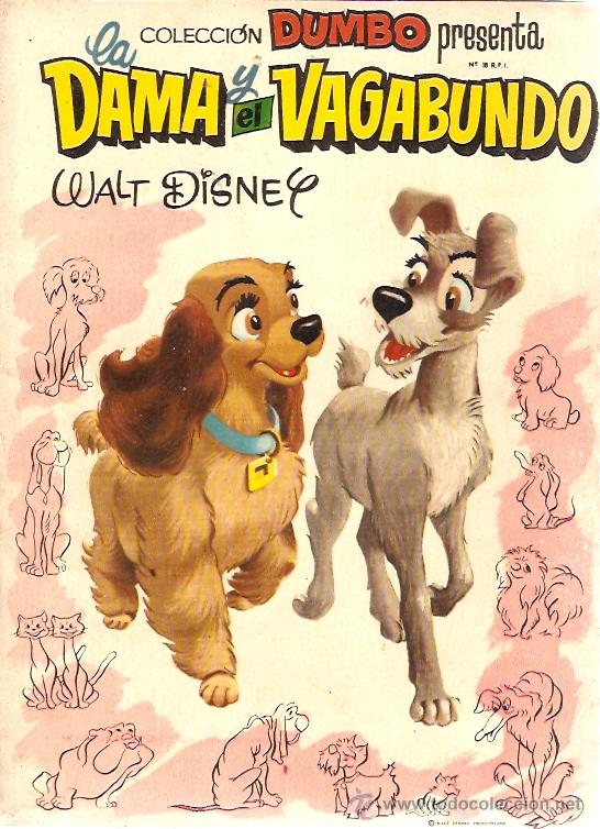 Tebeos: COMIC DUMBO  LA DAMA Y EL VAGABUNDO - Foto 1