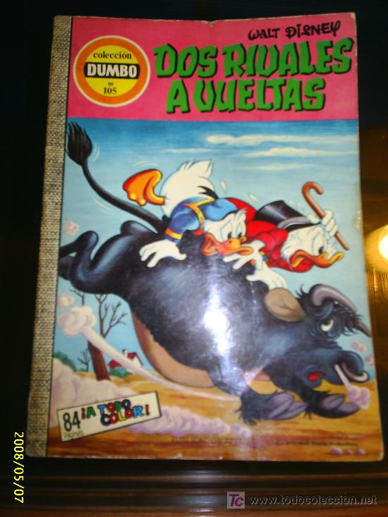 Tebeos: M69 DUMBO NUMERO 105 DOS RIVALES A VUELTAS - Foto 1