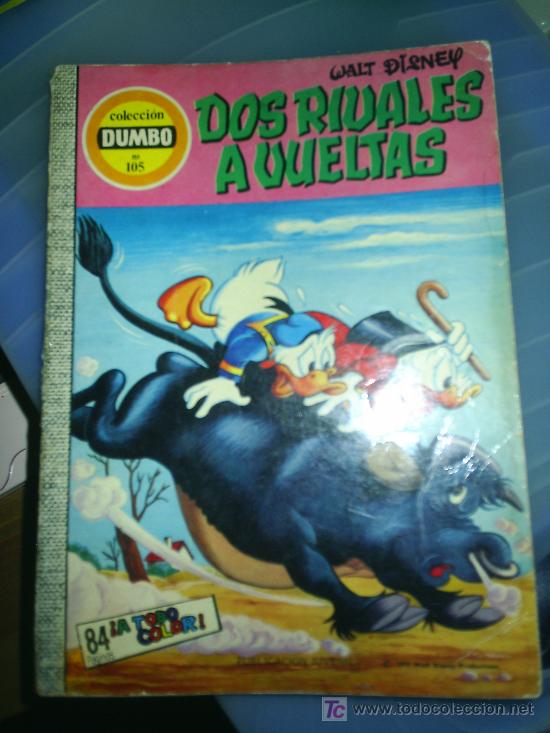 Tebeos: M69 DUMBO NUMERO 105 DOS RIVALES A VUELTAS - Foto 1