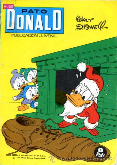 Tebeos: PATO DONALD n&ordm; 207 - ERSA 1974 - Foto 1