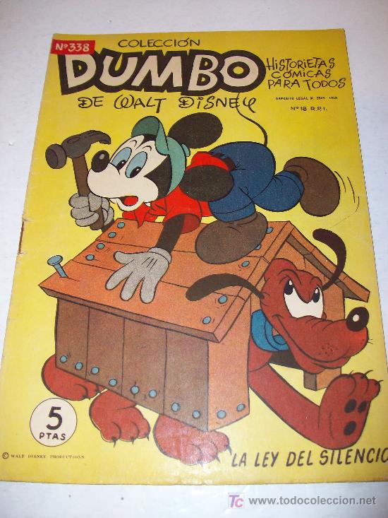 Tebeos: E.R.S.A. :DUMBO  (1.960), n&ordm;   338 - Foto 1