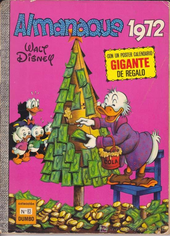 Tebeos: DUMBO, n&ordm; 83 - ALMANAQUE 1972 - Foto 1