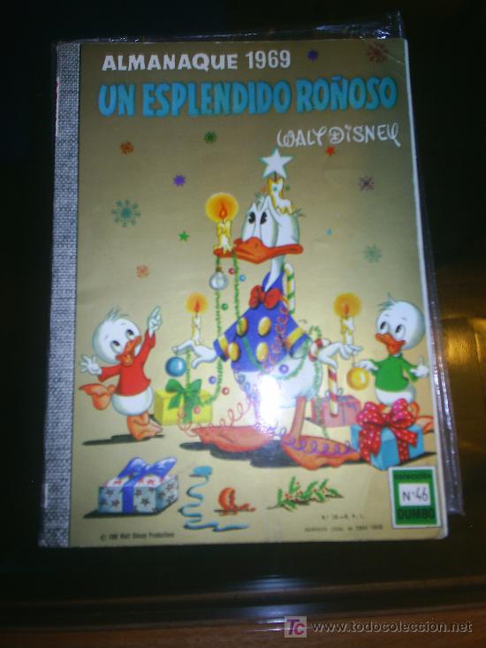Tebeos: M69 DUMBO NUMERO 46 ALMANAQUE 1969 - Foto 1