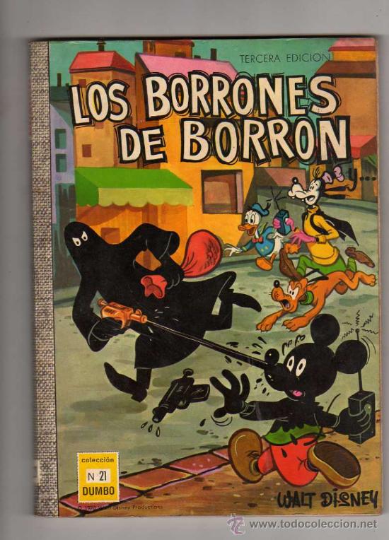 Tebeos: (M-8) COLECCION DUMBO NUM 21 , LOS BORRONES DE BORRON, 3 EDICION 1970 - Foto 1