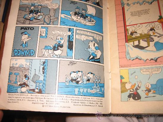 Tebeos: PATO DONALDA ALMANAQUE 1976 - Foto 3
