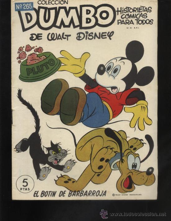 Tebeos: COLECCION DUMBO DE ERSA 1&ordf; EDICION N&ordm; 265 - Foto 1