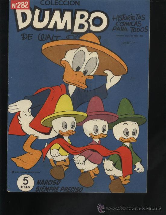 Tebeos: COLECCION DUMBO DE ERSA 1&ordf; EDICION N&ordm; 282 - Foto 1