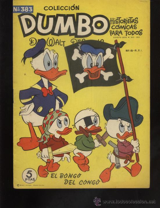 Tebeos: COLECCION DUMBO DE ERSA 1&ordf; EDICION N&ordm; 383 - Foto 1