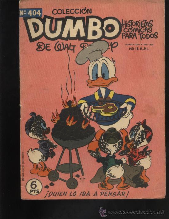Tebeos: COLECCION DUMBO DE ERSA 1&ordf; EDICION N&ordm; 404 - Foto 1