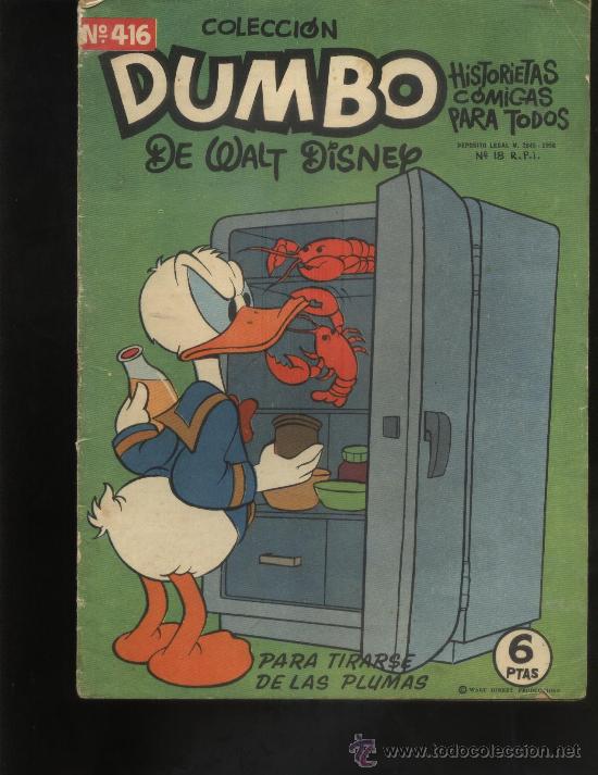 Tebeos: COLECCION DUMBO DE ERSA 1&ordf; EDICION N&ordm; 416 - Foto 1