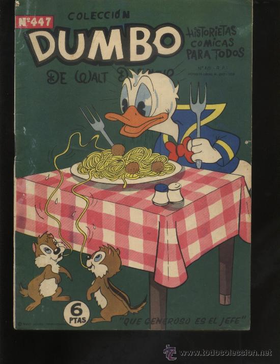 Tebeos: COLECCION DUMBO DE ERSA 1&ordf; EDICION N&ordm; 447 - Foto 1