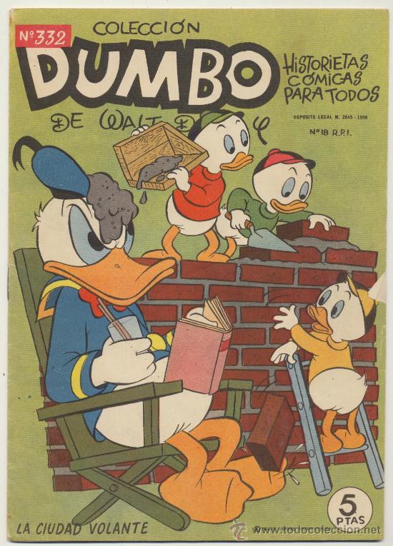 Tebeos: Dumbo n&ordm;  332.  Ersa  1947. - Foto 1