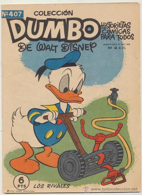 Tebeos: Dumbo n&ordm;  407.  Ersa  1947. - Foto 1