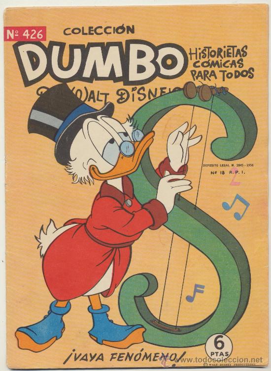 Tebeos: Dumbo n&ordm;  426.  Ersa  1947. - Foto 1