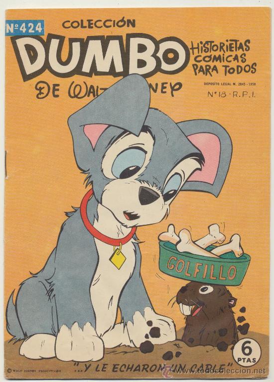Tebeos: Dumbo n&ordm;  424.  Ersa  1947. - Foto 1