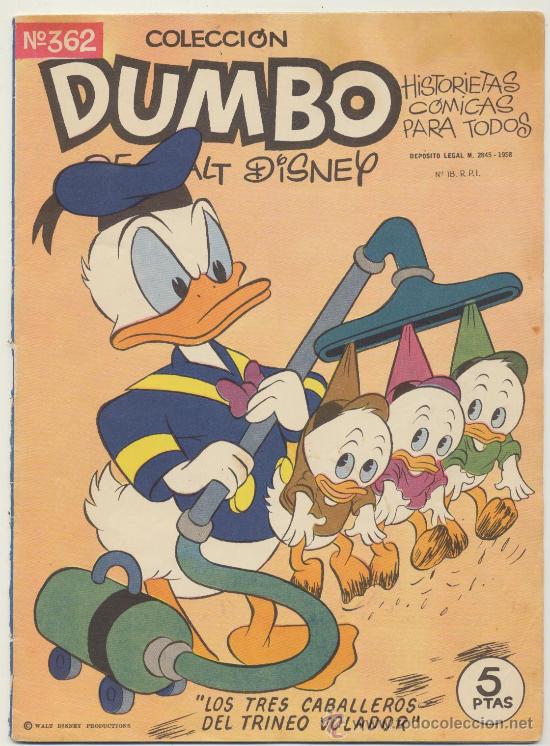 Tebeos: Dumbo n&ordm;  362.  Ersa  1947. - Foto 1
