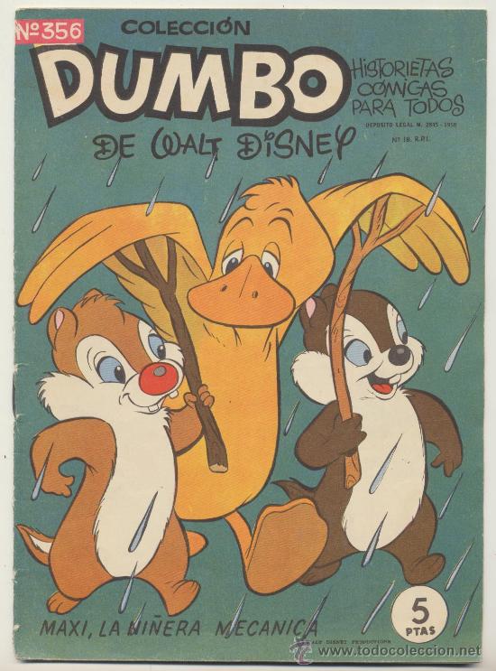 Tebeos: Dumbo n&ordm;  356.  Ersa  1947. - Foto 1