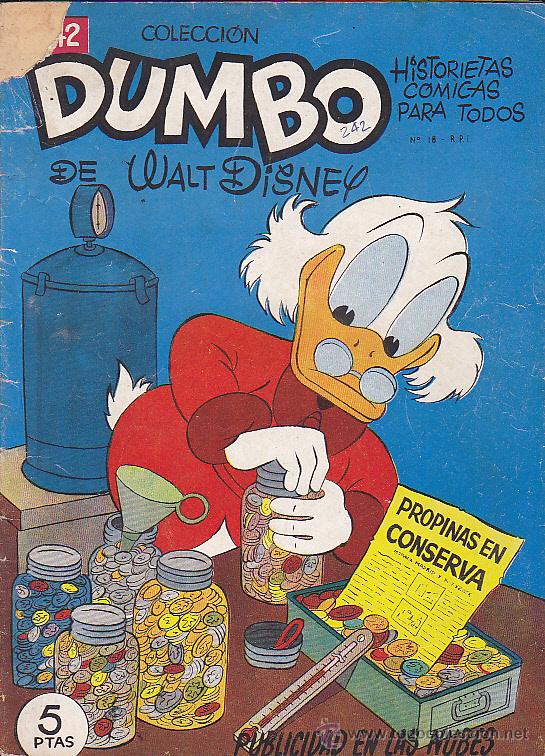 Tebeos: COMIC DUMBO 1&ordf; N&ordm; 242 - Foto 1