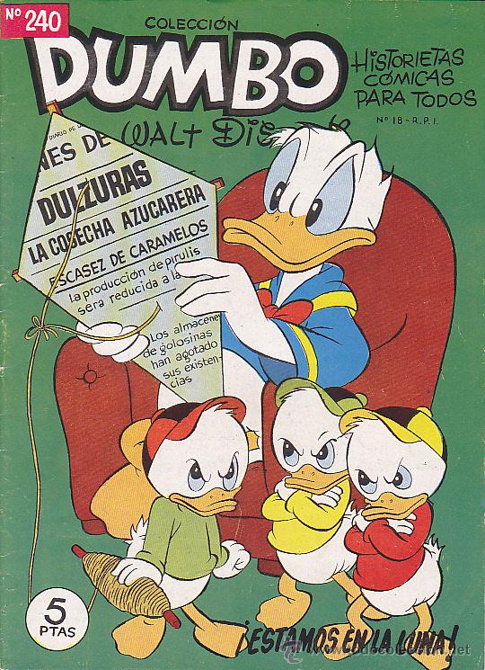Tebeos: COMIC DUMBO 1&ordf; N&ordm; 240 - Foto 1