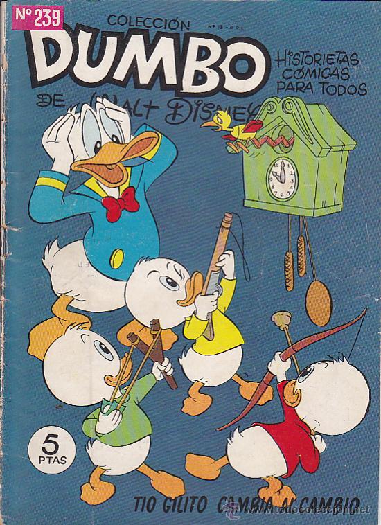 Tebeos: COMIC DUMBO 1&ordf; N&ordm; 239 - Foto 1
