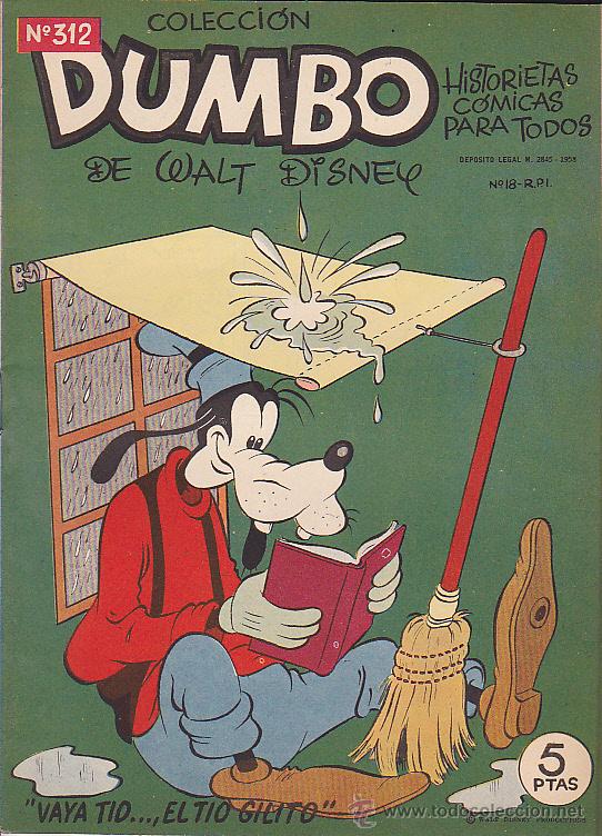 Tebeos: COMIC DUMBO 1&ordf; N&ordm; 312 - Foto 1
