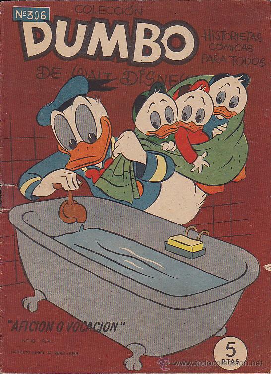 Tebeos: COMIC DUMBO 1&ordf; N&ordm; 306 - Foto 1