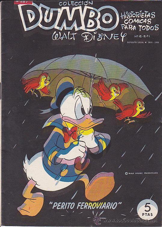 Tebeos: COMIC DUMBO 1&ordf; N&ordm; 287 - Foto 1