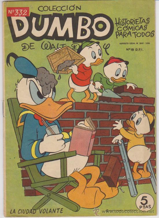 Tebeos: Dumbo n&ordm;  332.  Ersa 1947. - Foto 1