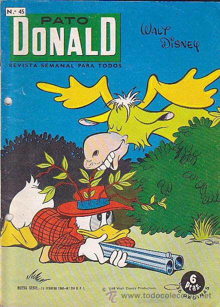 Tebeos: COMIC PATO DONALD 1966 N&ordm; 45 - Foto 1