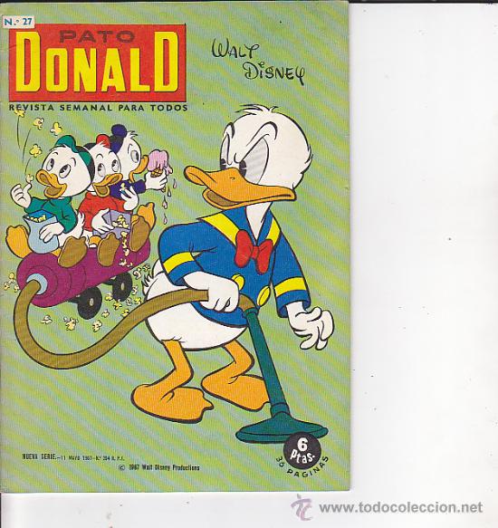 Tebeos: COMIC PATO DONALD 1966 N&ordm; 27 - Foto 1