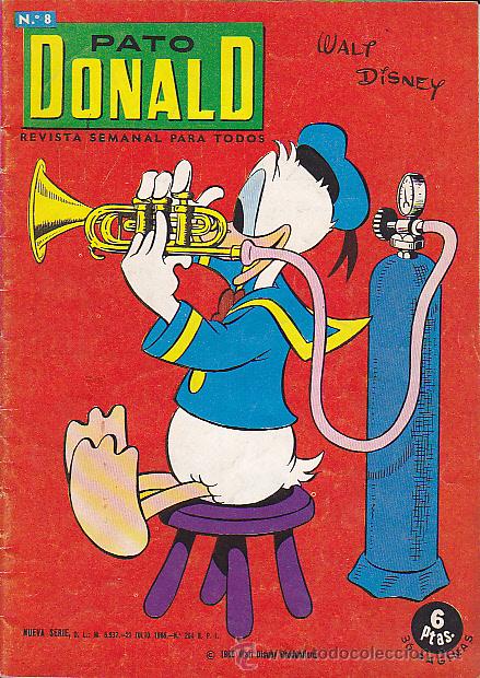 Tebeos: COMIC PATO DONALD 1966 N&ordm; 8 - Foto 1