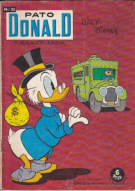 Tebeos: COMIC PATO DONALD 1966 N&ordm; 52 - Foto 1