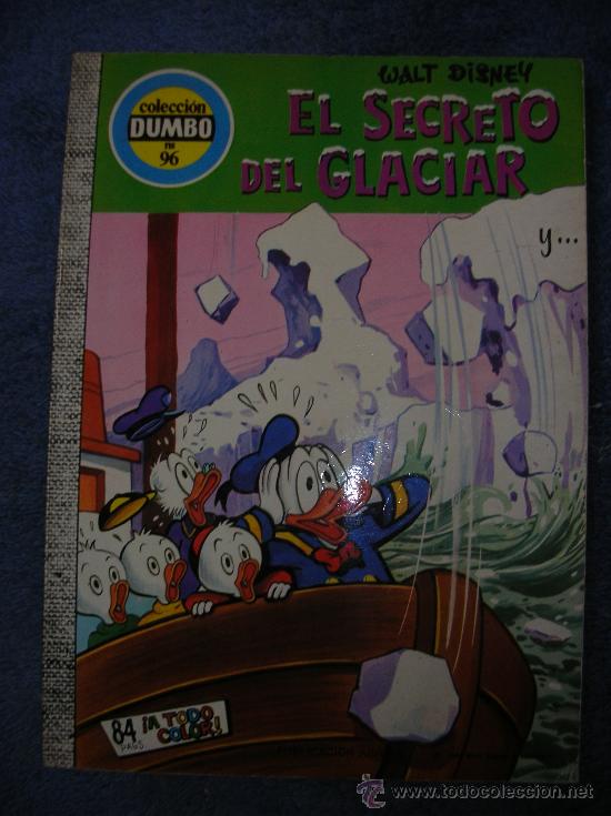 Tebeos: COLECCION DUMBO N&ordm; 96: EL SECRETO DEL GLACIAR - Foto 1